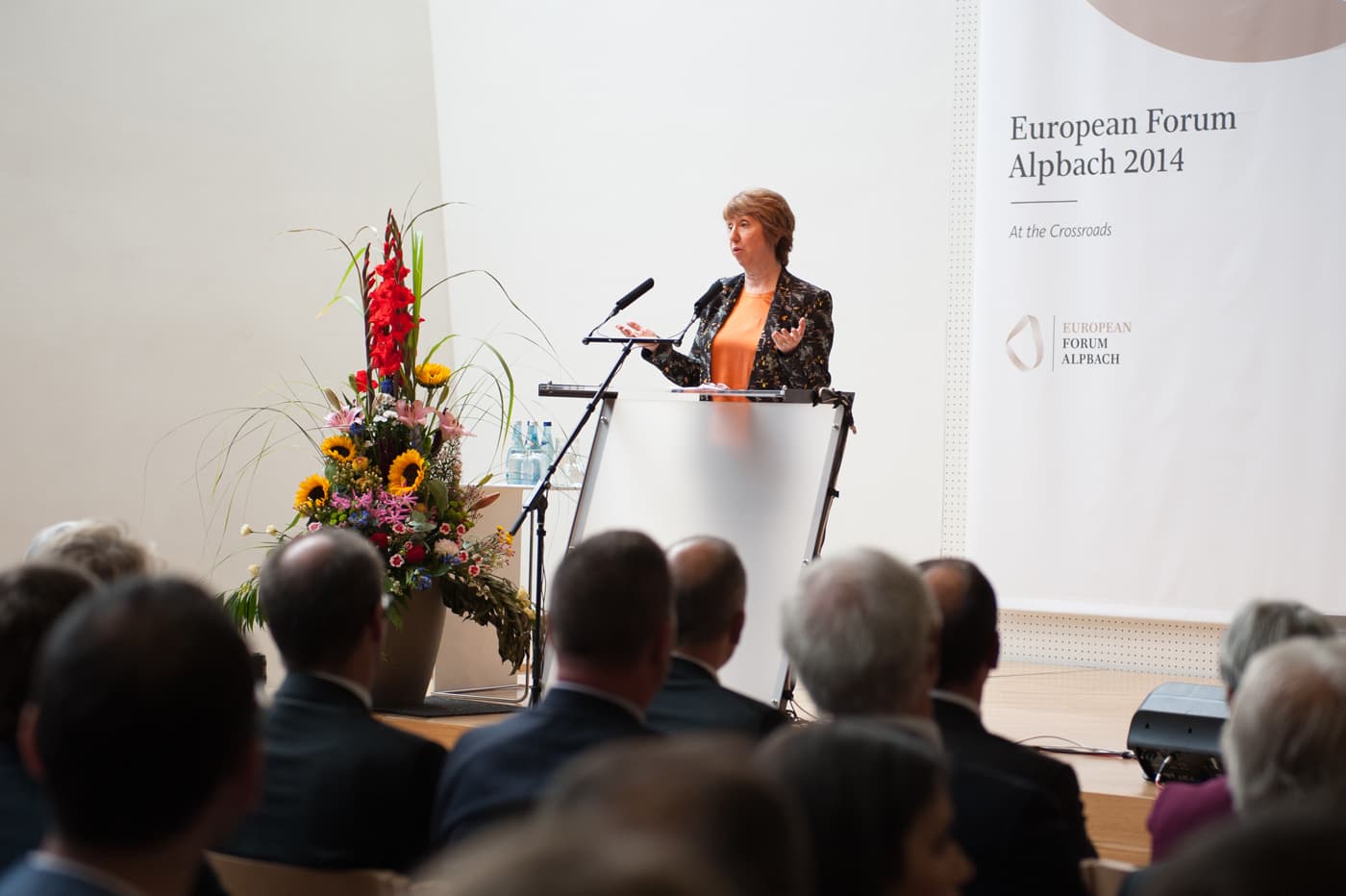 Tiroler Bergdorf in den Alpen