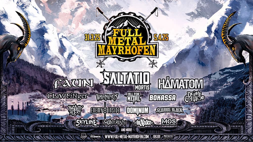 Full Metal Mayrhofen 2027: Was dich zwischen Piste und Moshpit erwartet