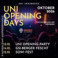 Sowi Fest im Gotischen Keller: Less Studying. More Dancing