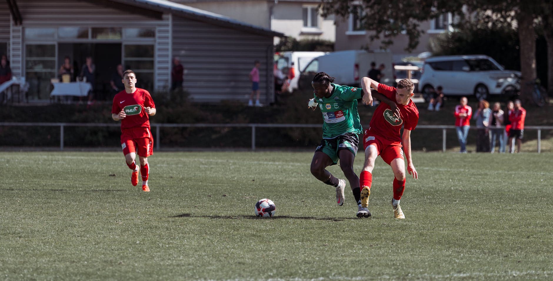 Fußballspiel: Feldkirchen - Schwand