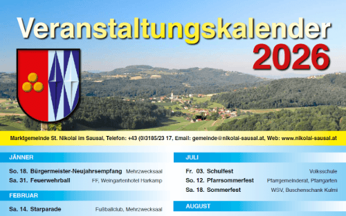 Veranstaltungen 2026