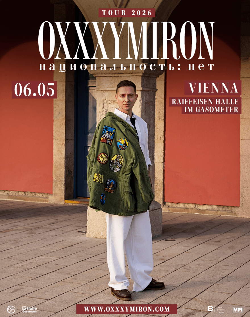 OXXXYMIRON Tour 2026 “Nationality: No"