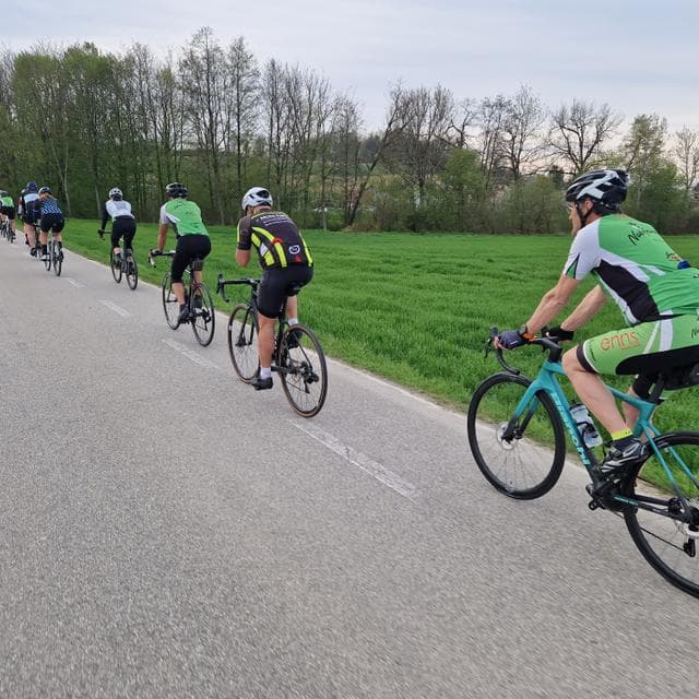 Rennrad, wöchentliche Ausfahrt