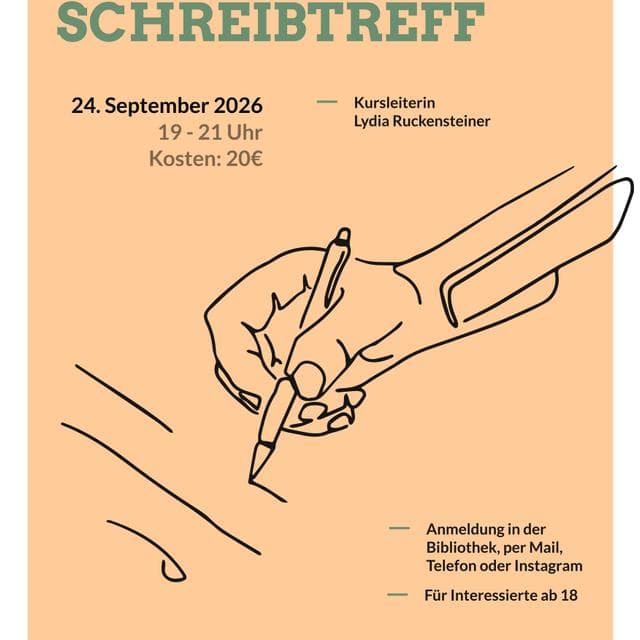 Schreibkreis in der Bibliothek Enns