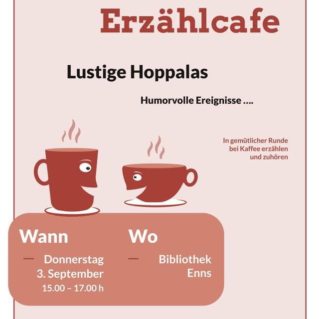 Erzählcafe im September