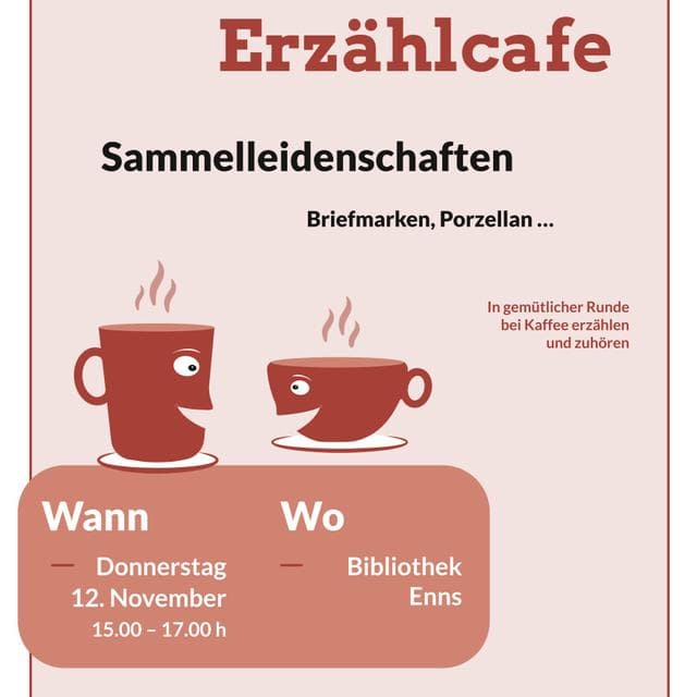 Erzählcafe im November