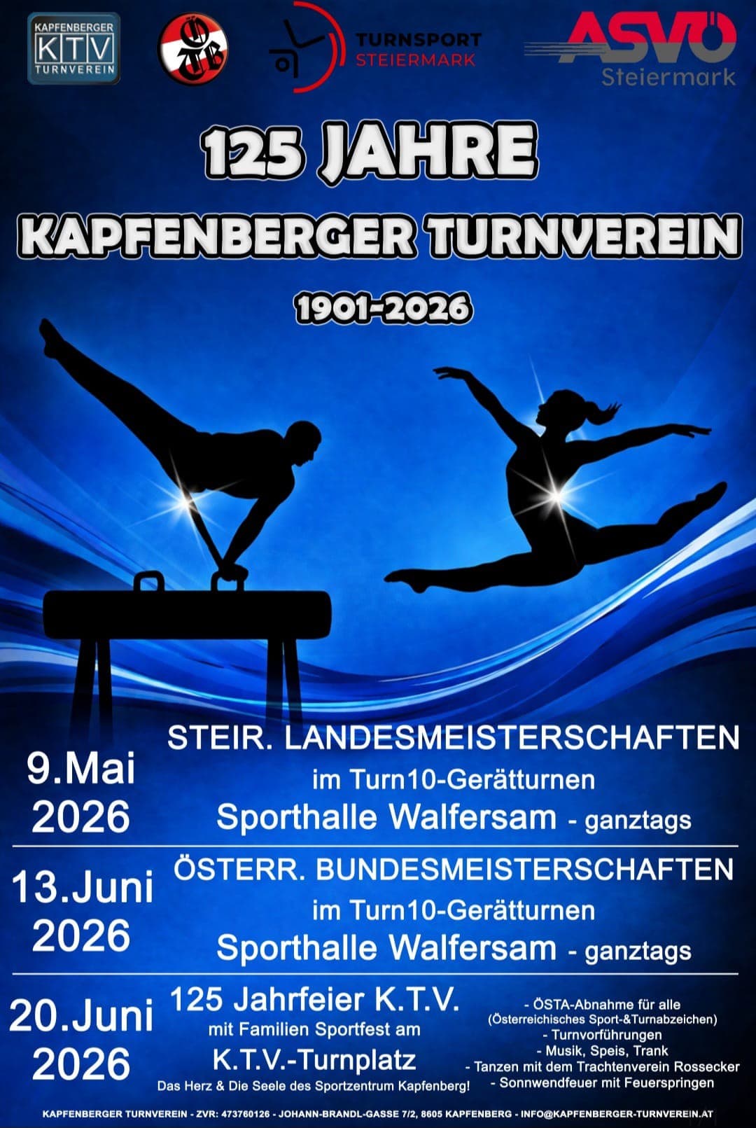 125 Jahre Kapfenberger Turnverein