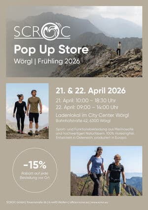SCROC Pop Up Store Wörgl