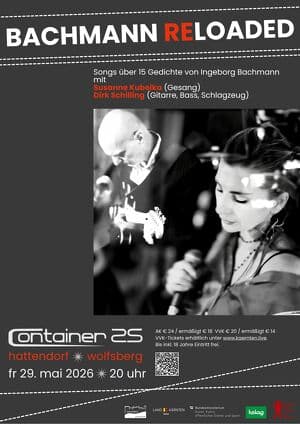 BACHMANN RELOADED mit Susanne Kubelka & Dirk Schilling