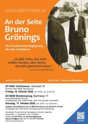 Dokumentarfilm �An der Seite Bruno Grönings� - ein Film, der berührt.
