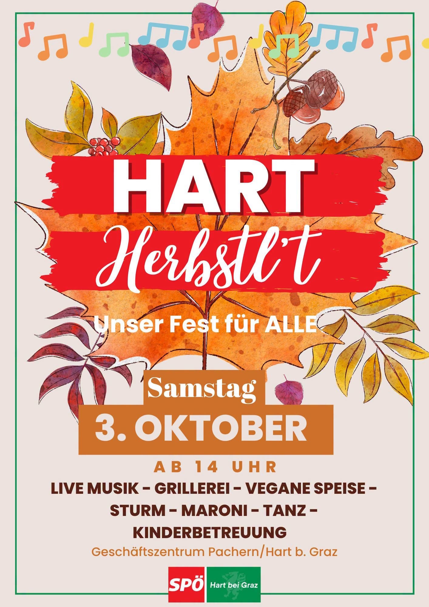 SPÖ Hart lädt zum „Herbstl’t“ nach Pachern