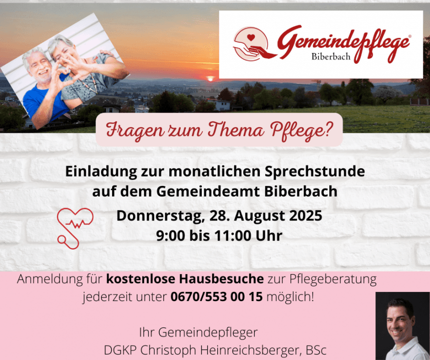 Gemeindepflege-Sprechtag