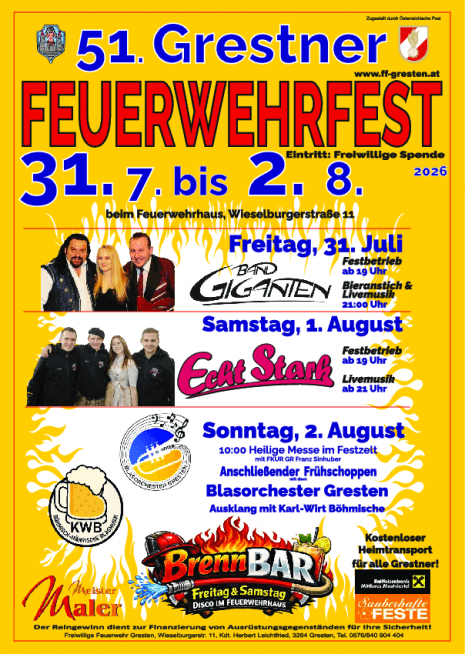 51. Grestner Feuerwehrfest