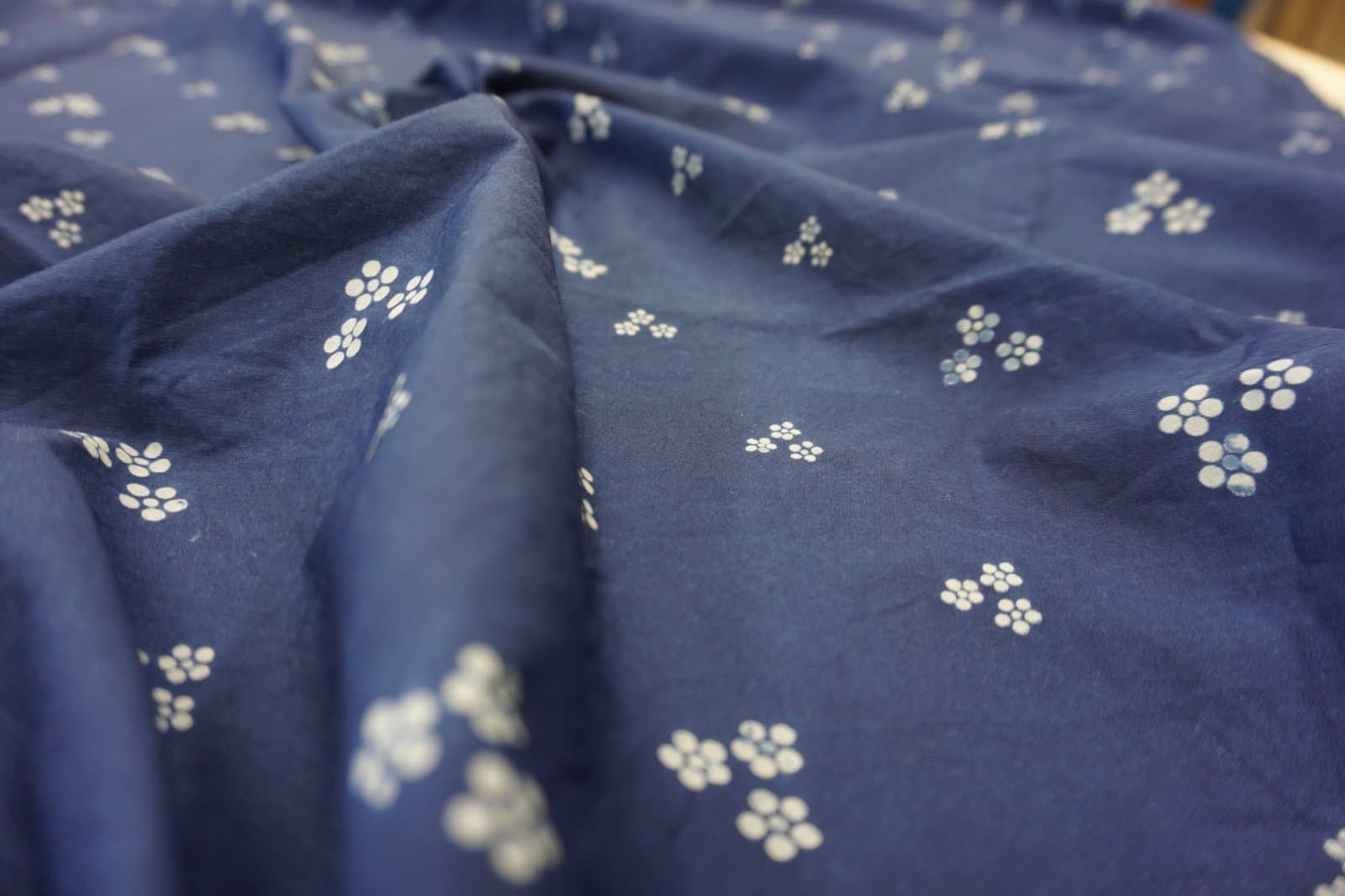 1 Tag blau machen, Blaudruck-Workshop im November