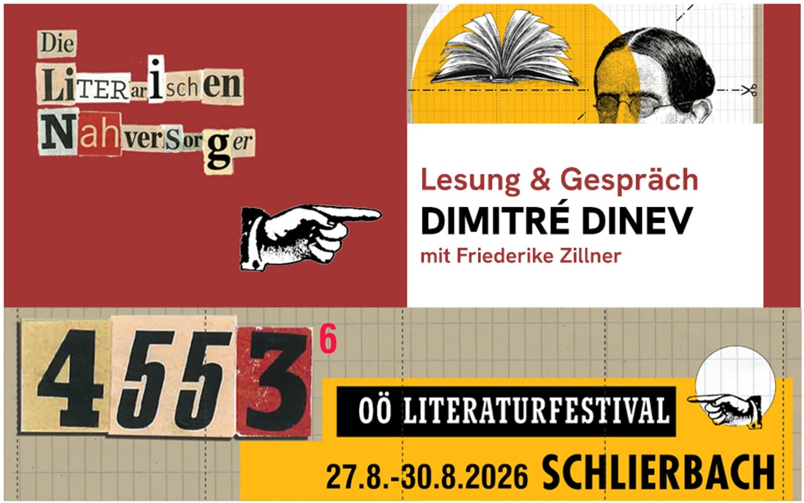 Lesung & Gespräch  DIMITRÉ DINEV