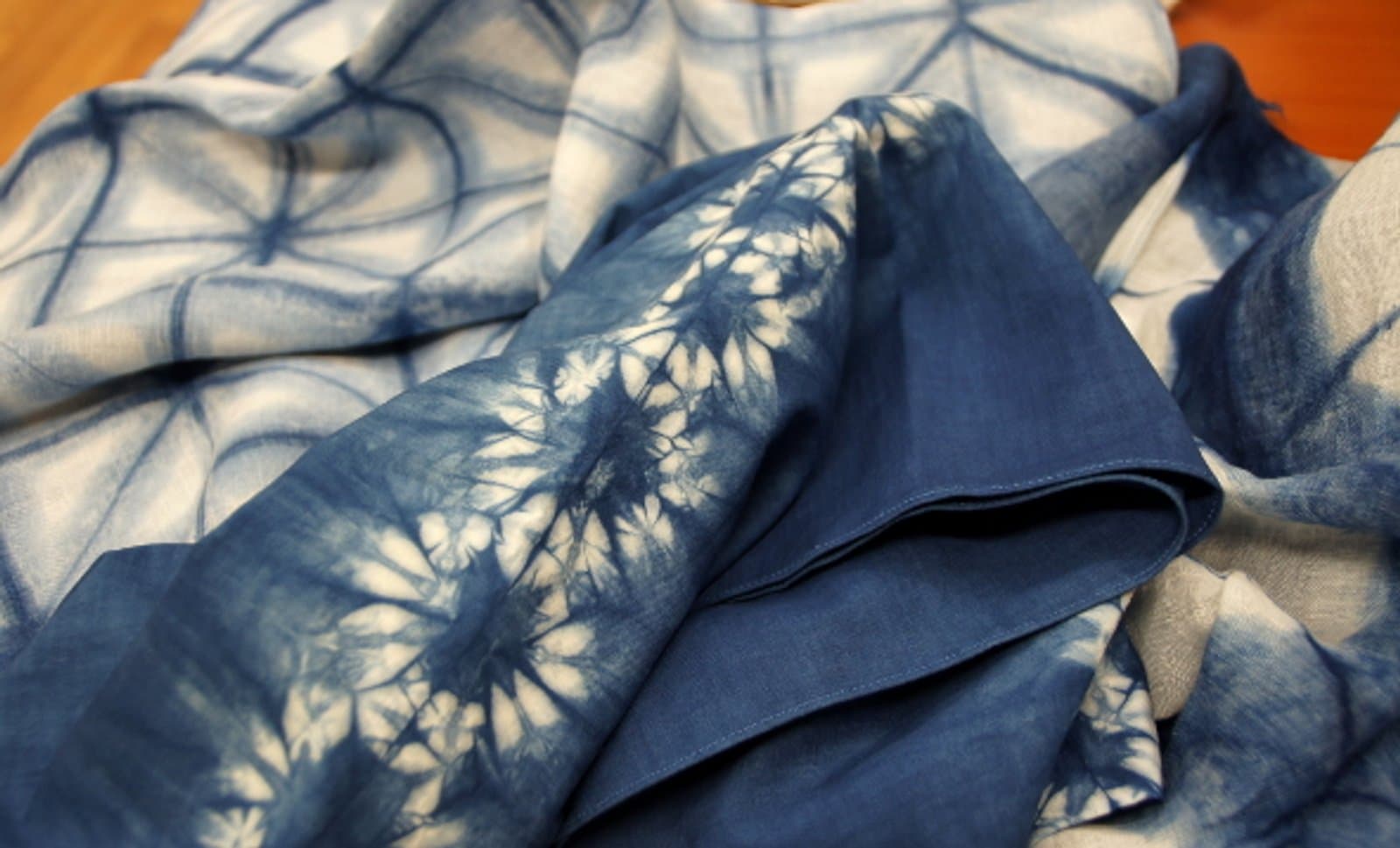 Blau machen mit Shibori im Oktober