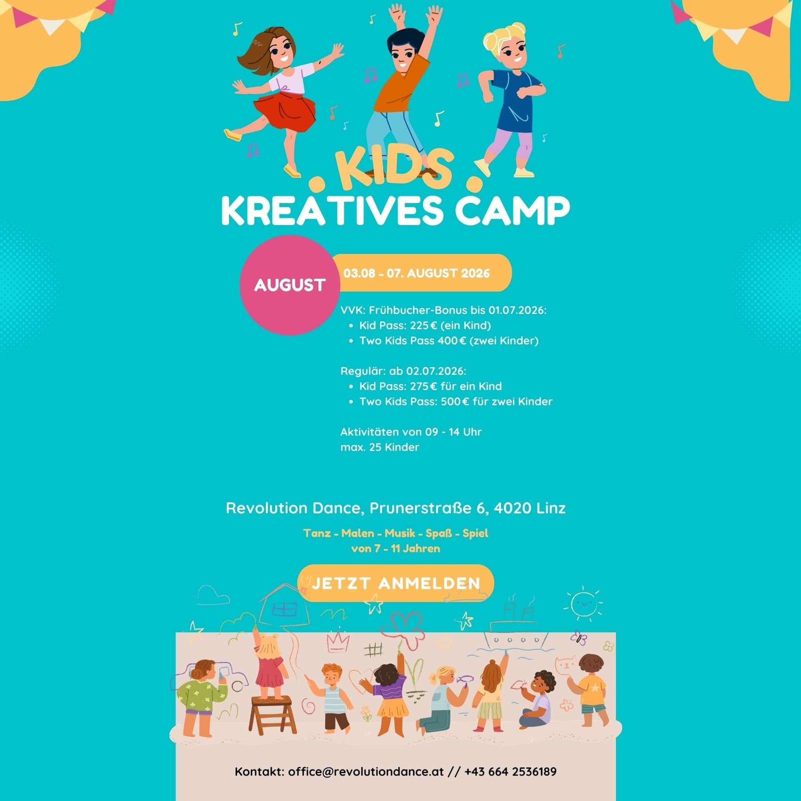 Kreatives Kindercamp 2026