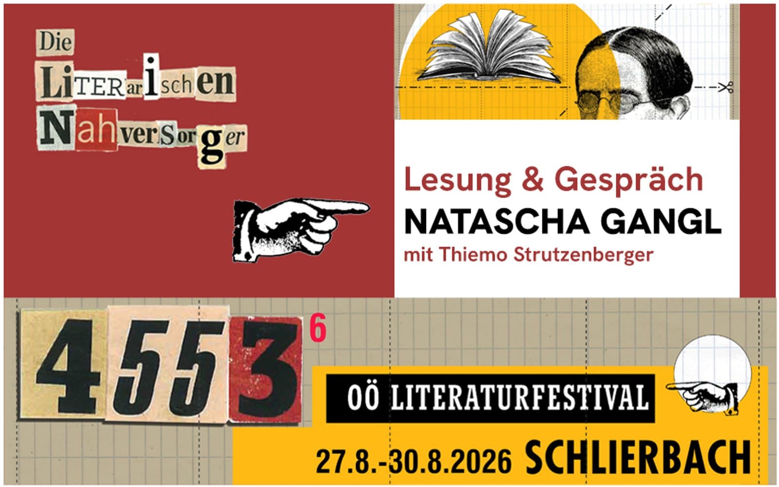 Lesung & Gespräch  NATASCHA GANGL