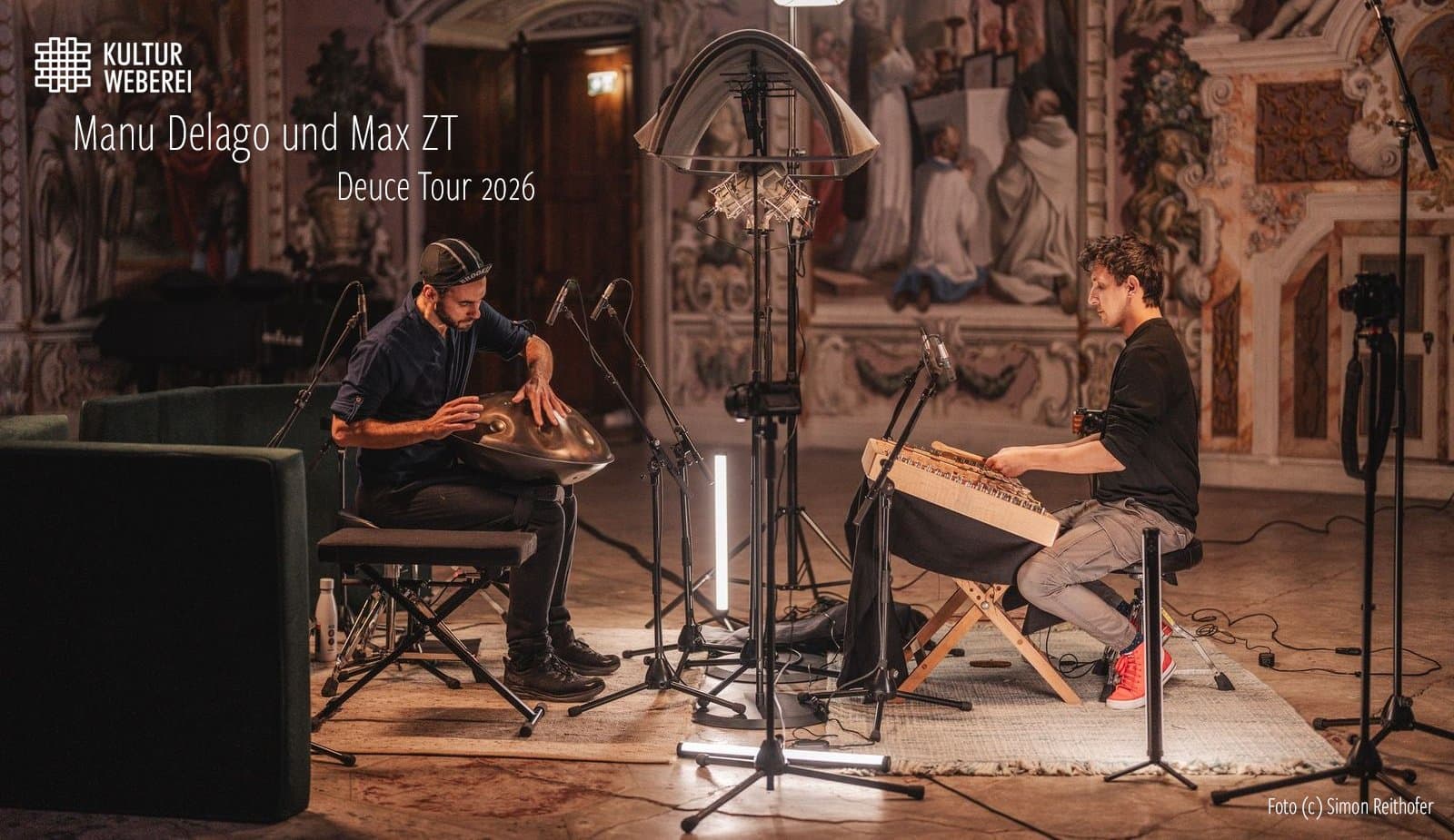 Manu Delago & Max ZT: Deuce Tour 2026 in Telfs