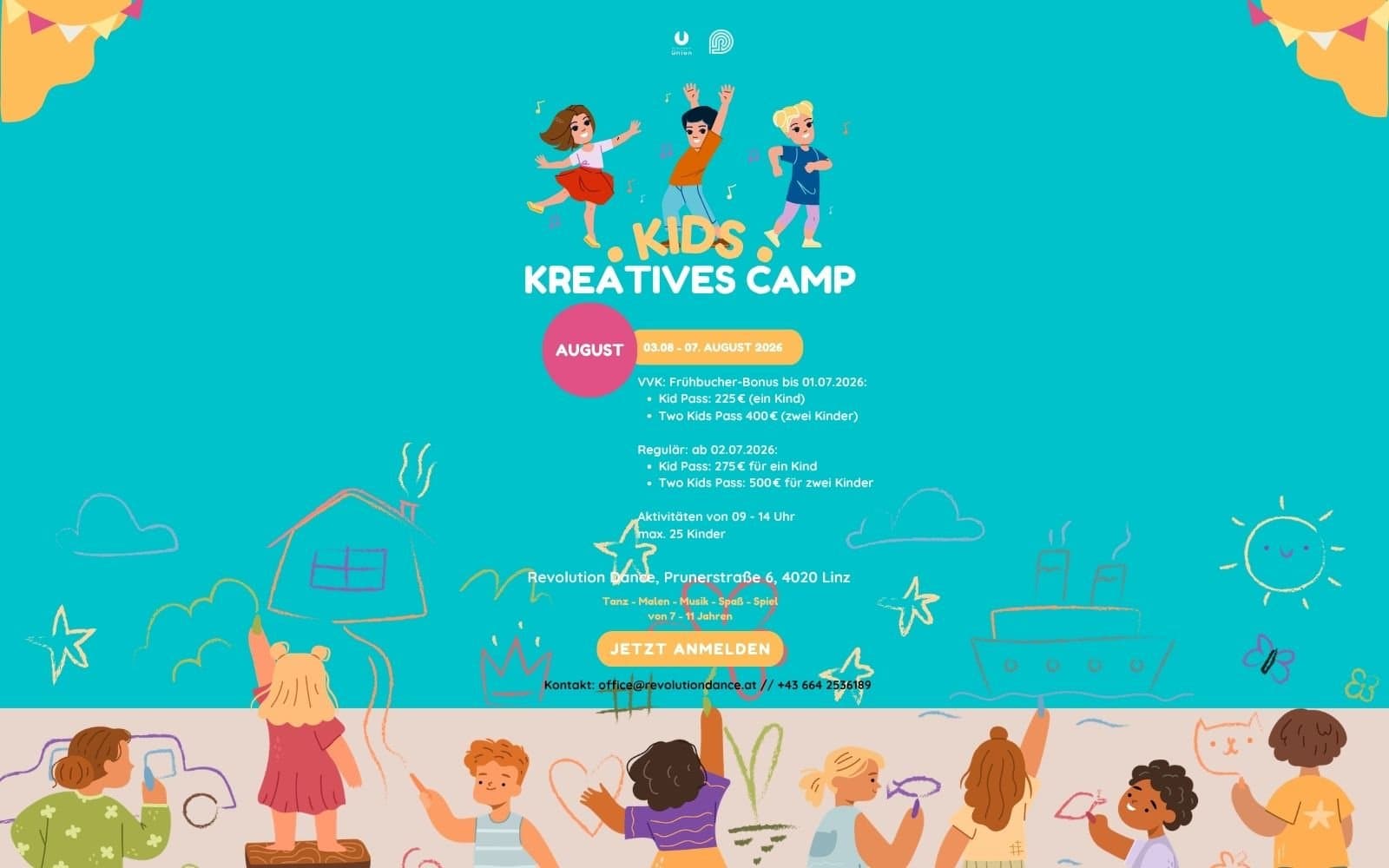 Kreatives Kindercamp 2026
