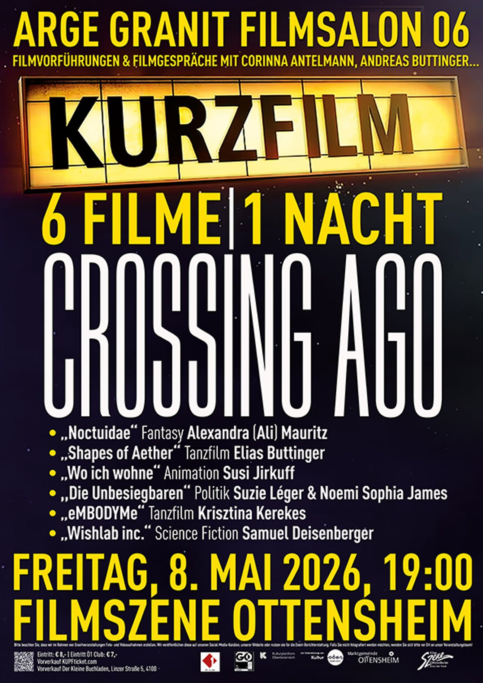 Arge Granit Filmsalon 06 "Crossing Ago"