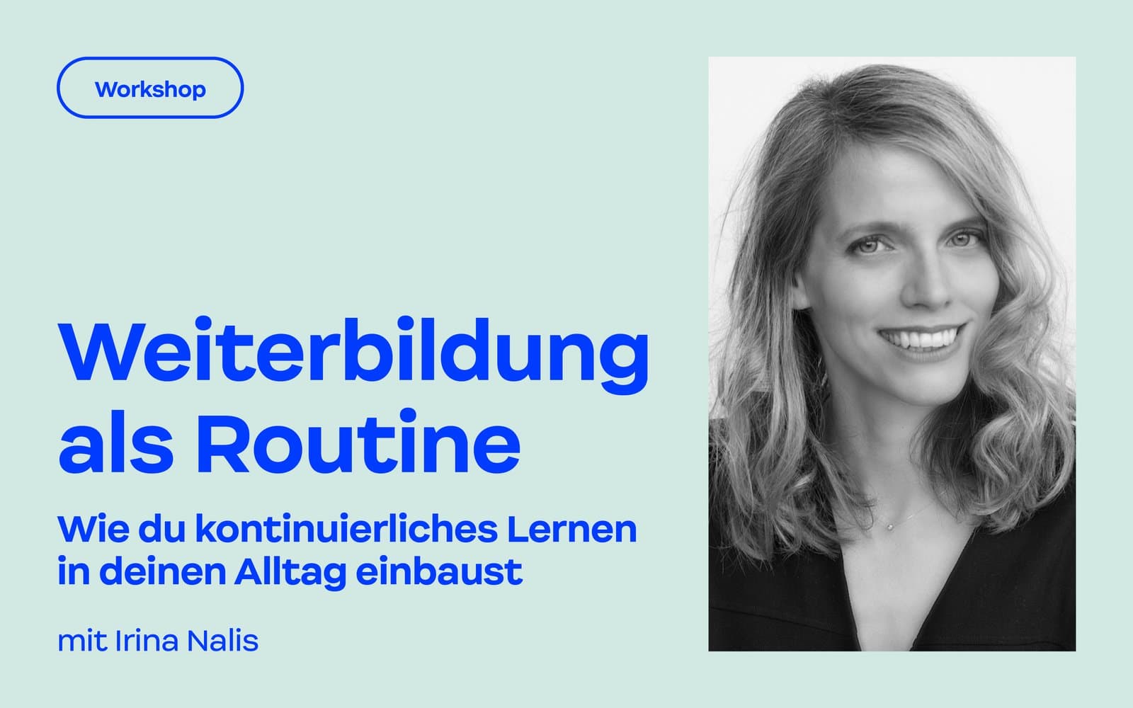 Workshop: Weiterbildung als Routine