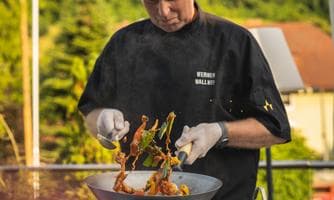WOK-Showcooking im Legenstein in Bairisch Kölldorf