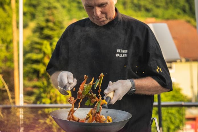 WOK-Showcooking im Legenstein in Bairisch Kölldorf