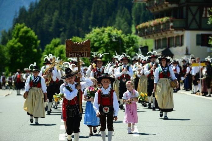 Platzkonzert der Musikkapelle Musau in Vils
