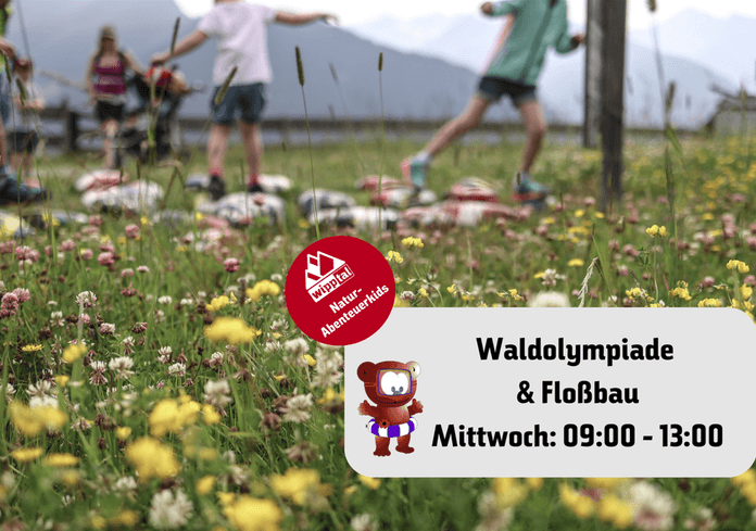 Natur-Abenteuerkids: Waldolympiade & Floßbau