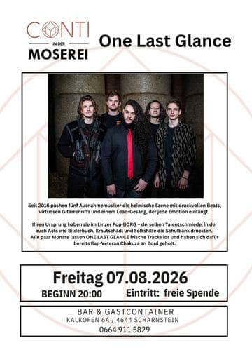 Konzert: One last Glance
