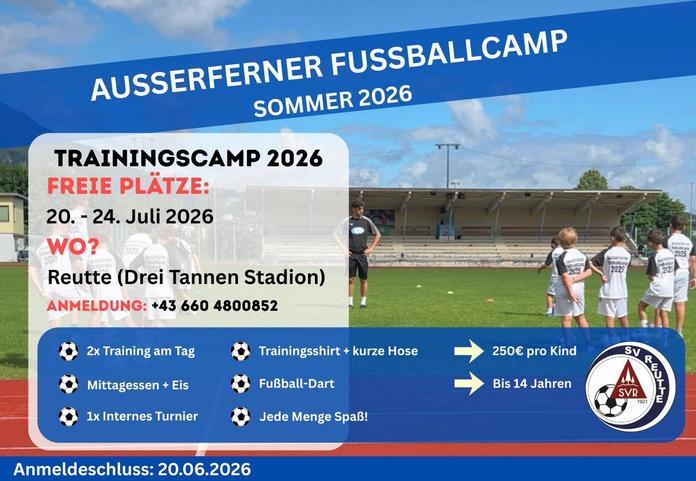 Ausserferner Fußballcamp - SV Reutte