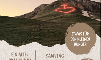 Herz-Jesu Bergfeuer in Holzgau