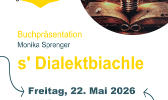 Buchpräsentation von Monika Sprenger: s' Dialektbiachle - Stadtbibliothek Reutte