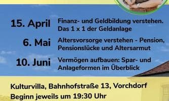 Vortragsreihe: Geld ist nicht männlich