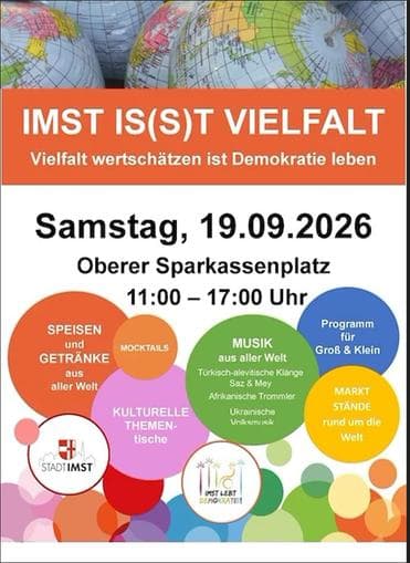 Imst is(s)t Vielfalt - Fest der Kulturen