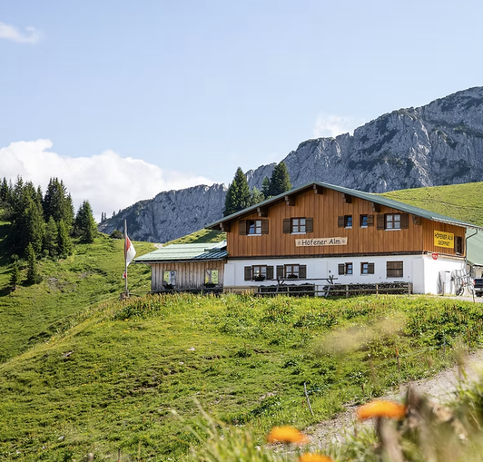 Schnitzelsonntag auf der Höfener Alm