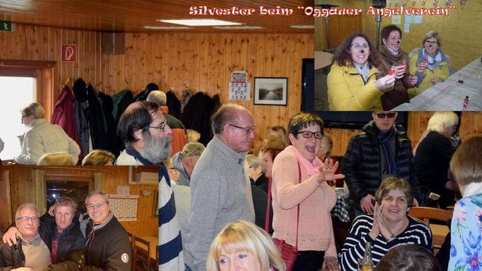 Silvester mit dem Anglerverein