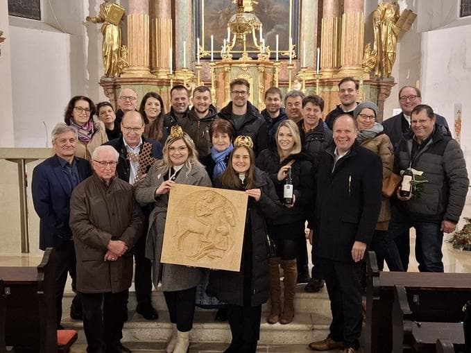 Weintaufe des Weinbauvereins