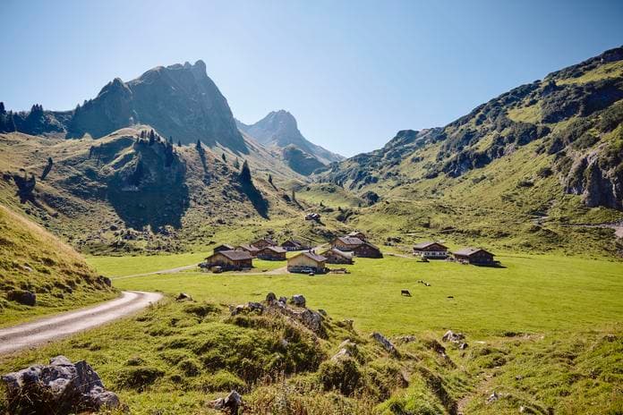 Spezialitäten vom Wild auf der Alpe Laguz