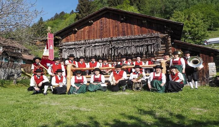Sommerkonzert der Dorfmusik Bürserberg