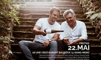 Winzerabend im Restaurant Bauböck in Andorf
