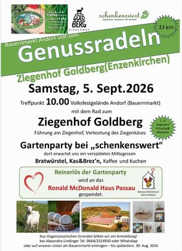 Bauernmarkt Genussradeln