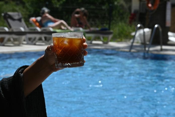 Poolparty im Freibad Oberkappel