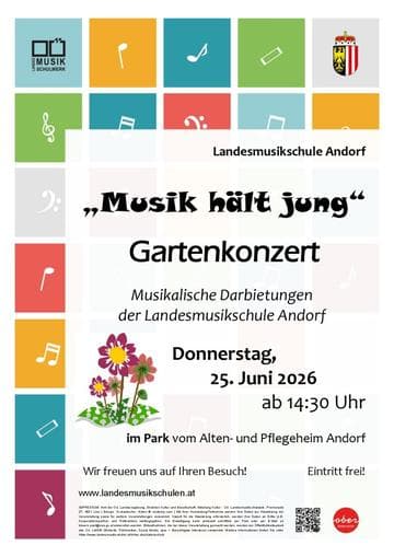 Gartenkonzert "Musik hält jung"