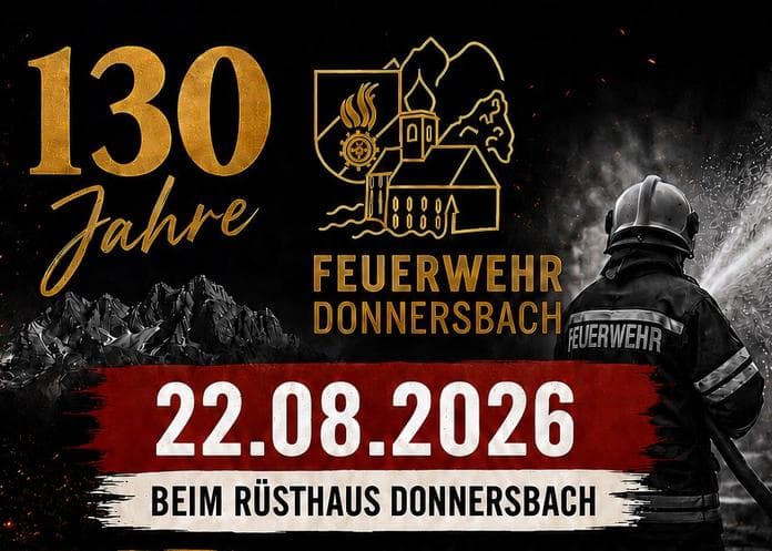 130 Jahre Freiwillige Feuerwehr Donnersbach