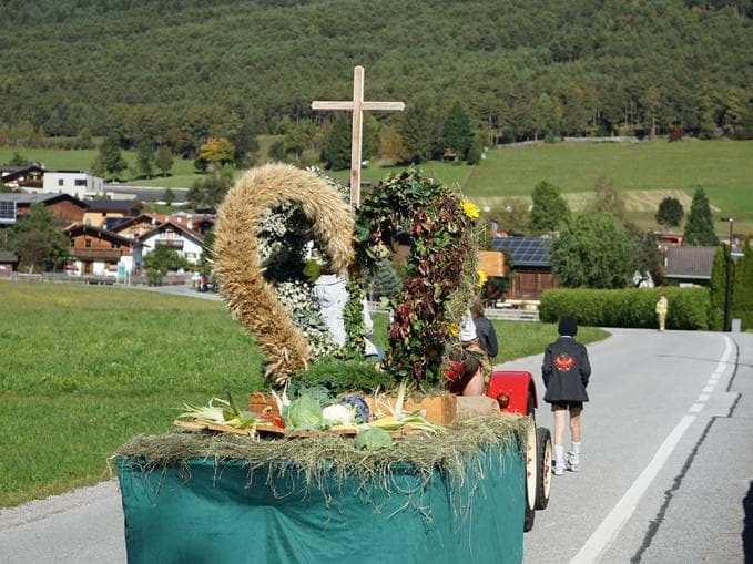 Erntedankfest mit der Jungbauern/ Landjugend Wildermieming