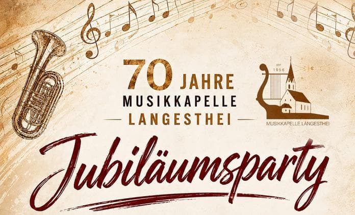 Jubiläumsparty - 70 Jahre Musikkapelle Langesthei