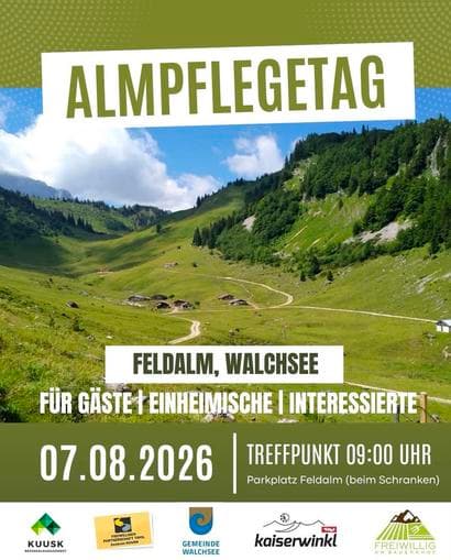 Almpflegetag auf der Feldalm