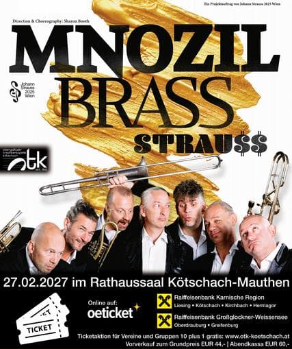MNOZIL Brass - Strauss - Ein Tänzchen ziwschen den Stühlen